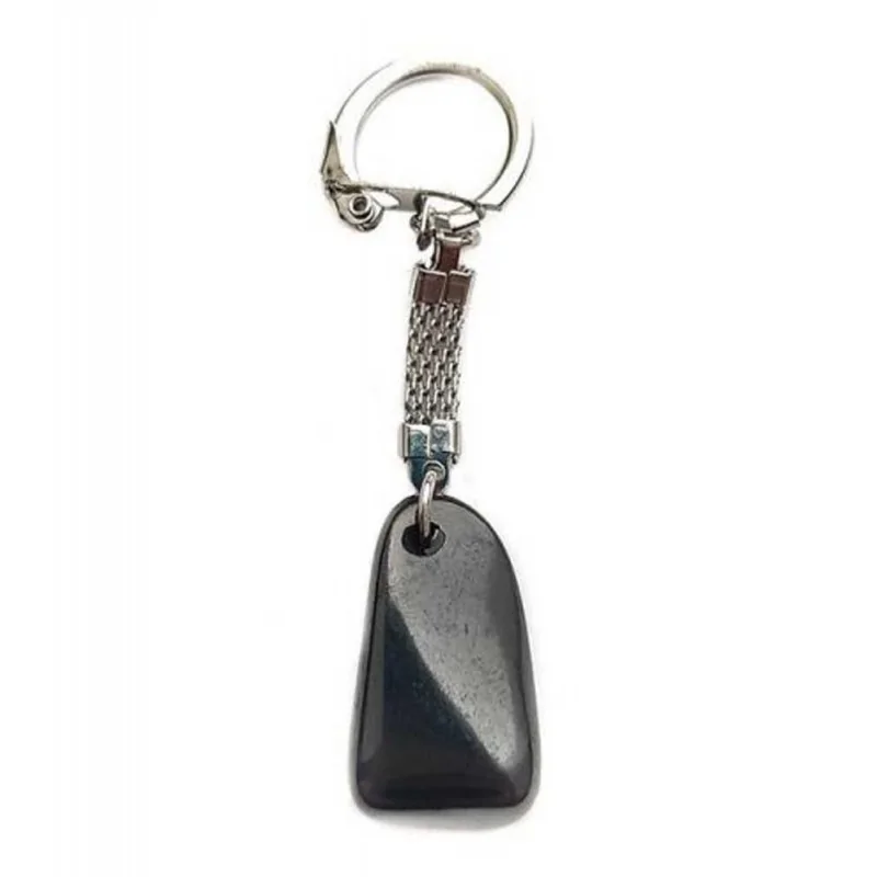 Porte-clés Shungit avec galets - 1