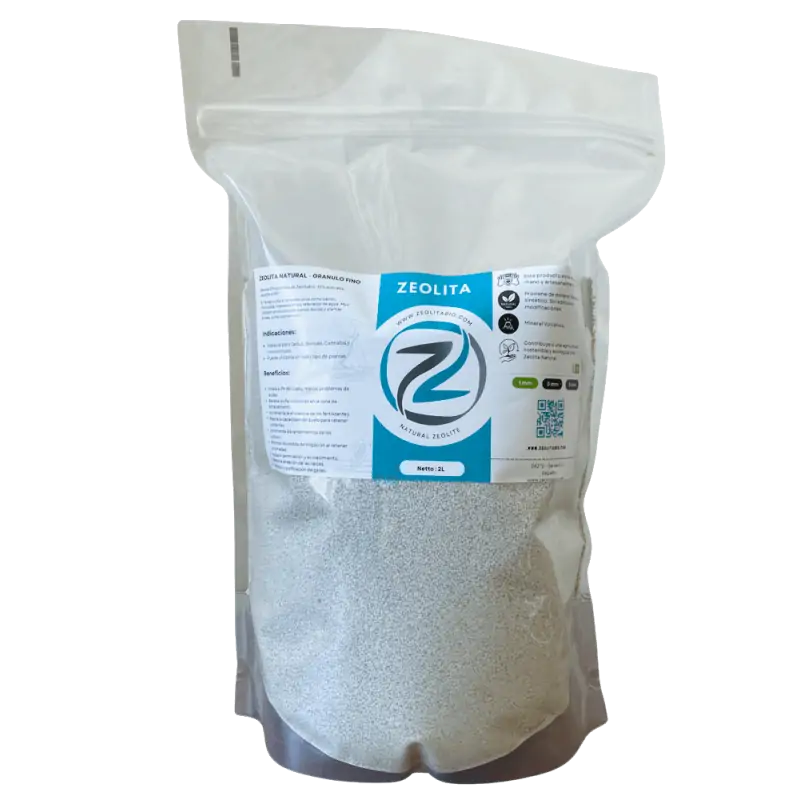 Zéolite pour la culture et la croissance des racines, bonsaïs, herbe et plantes. 6 Litres. 